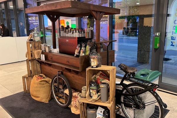 Kaffeespezialitäten auf einem event